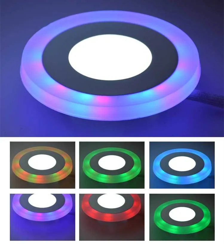 Multi colour led panel light cheap