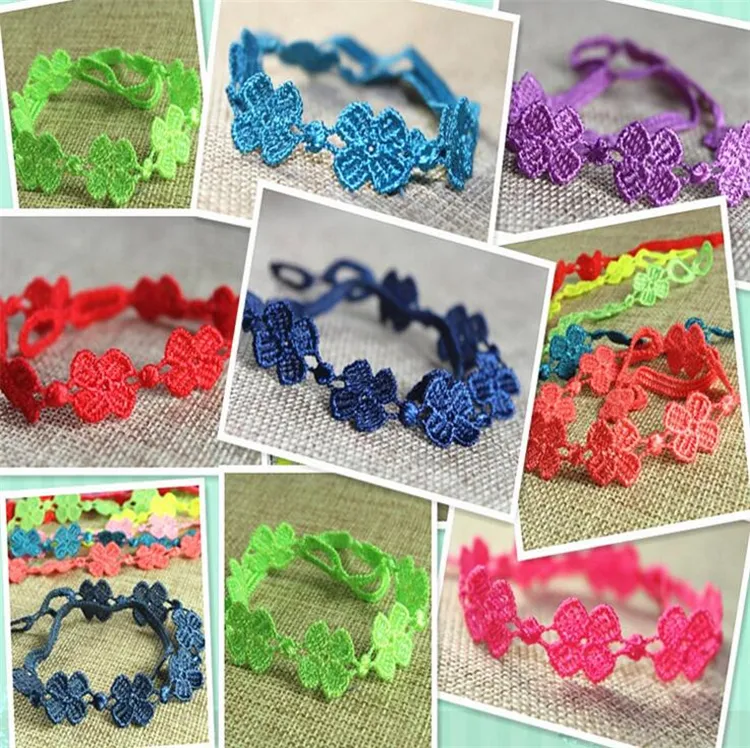 Charm Bracelets Fashion Lace Cruciani Bracelet Jewelry Womens Mens Clover Handmade Friendship Bracelets 0277