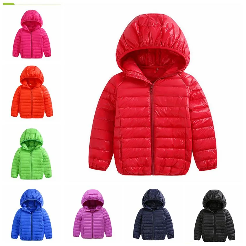 New winter boys girls Hoodies jacket snow treasure cartoon coat cotton-padded clothes children's coats Kid light down jackets