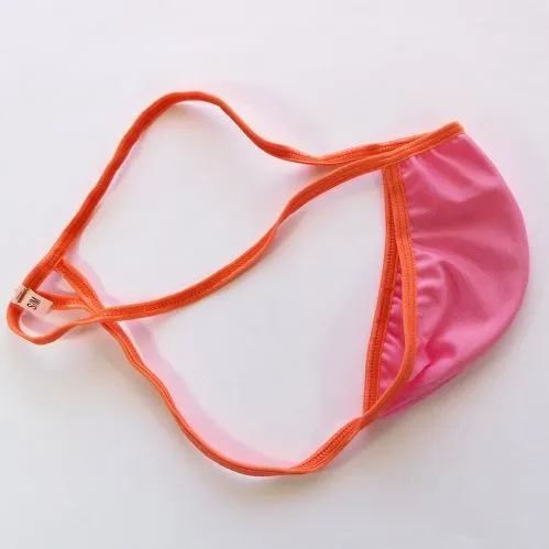 Mens G String Pouch Low Rise String Posing Thong Contoured Pouch ...