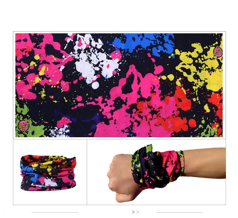 Hot Koop Sjaal Outdoor 205 Kleuren Promotie Multifunctionele Fietsen Naadloze Bandana Magic Sjaals Vrouwen Mannen Hot Hair Band Sjaal M026