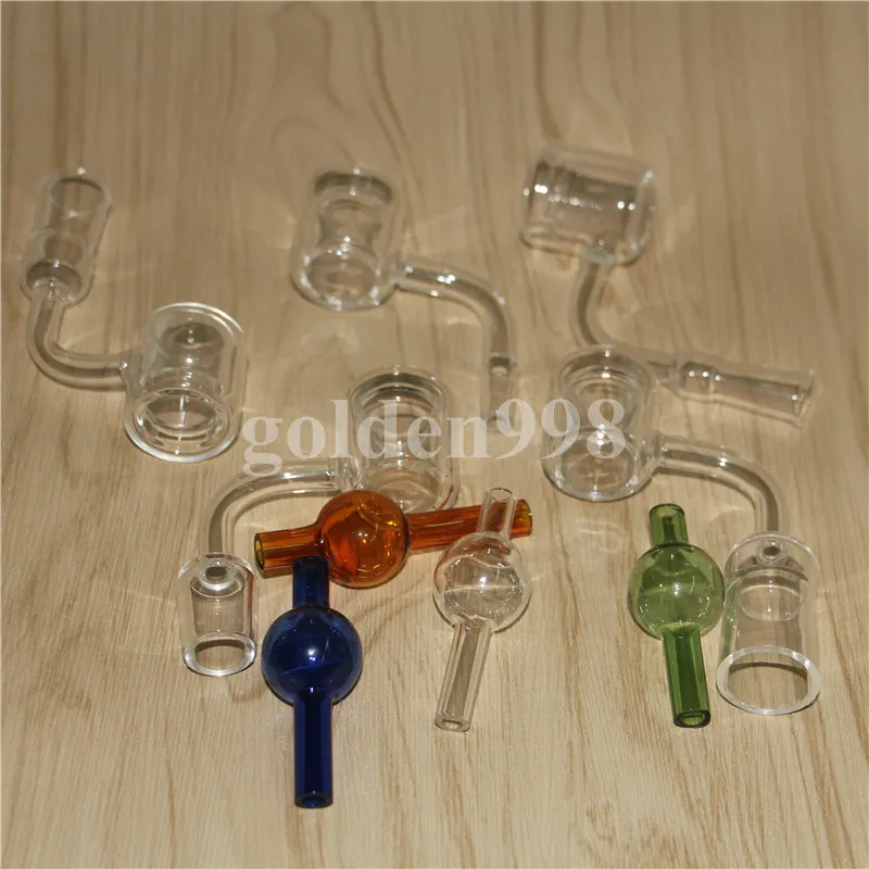 smoking XL XXL Quartz banger + Cap Thermal P Nail Male Female 10 14 18mm Quartzs Bangers For Oil Rigs Glass Bongs