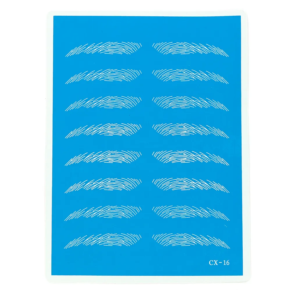 Papier de pratique de tatouage, 10 pièces, caoutchouc, formation de tatouage, papier de peau, dessin pour sourcils, 2 modèles disponibles 7521510