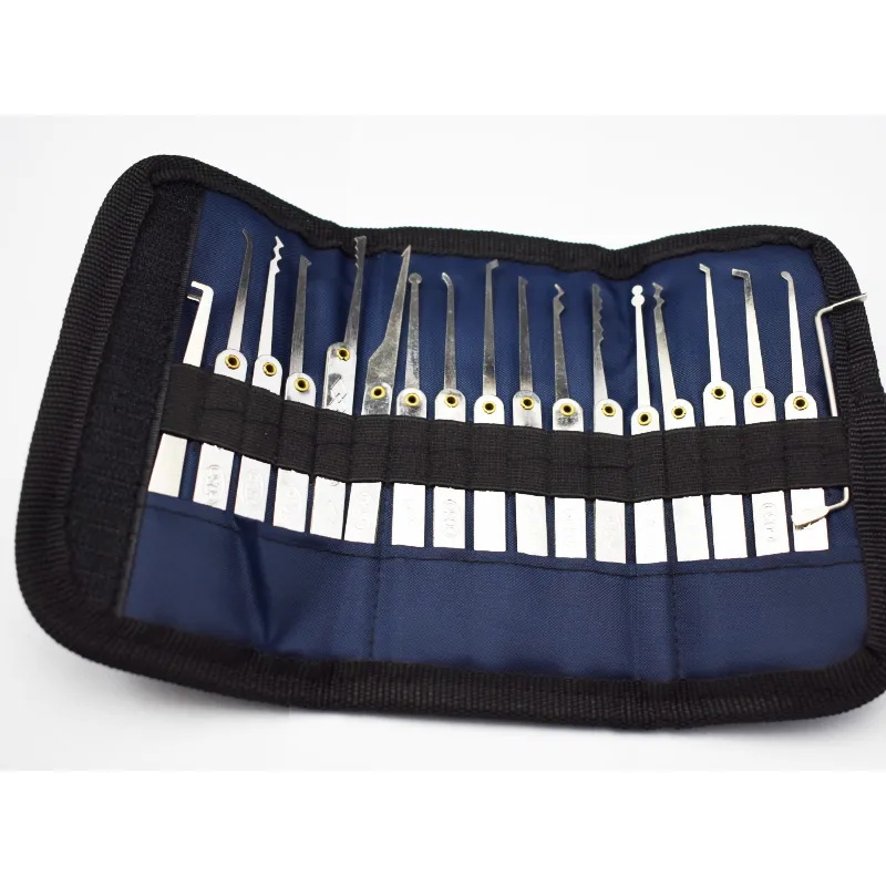 Goso Stainless Steel 18 PCS Lock Pick Tool أدوات فتح فتحات Locksmith