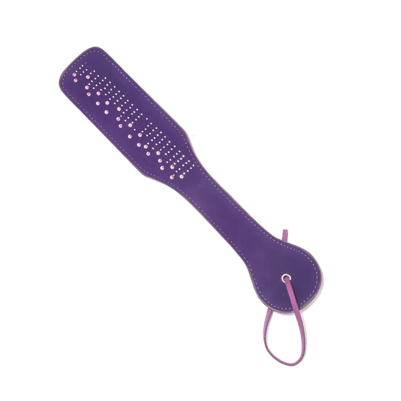 Nota perforazione BDSM Sex Paddle Floching Materiale Purpel Flugger Red Fetish Butting Eroticos Para Casais Sex Products5813305