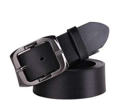 High quality men's genuine leather belt designer belts men luxury strap male belts for men fashion vintage pin buckle for jeans