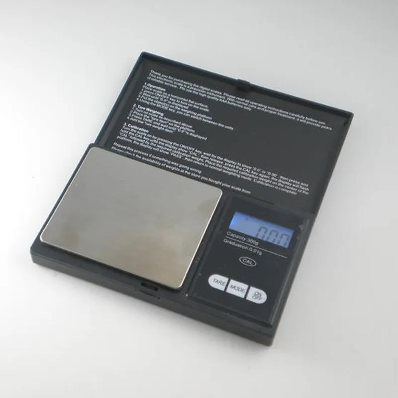 Digital Pocket Scale 200g X 0.01g - Mini Scale With 50g Cal Weight, LCD Display For Jewelry, Food, Coins