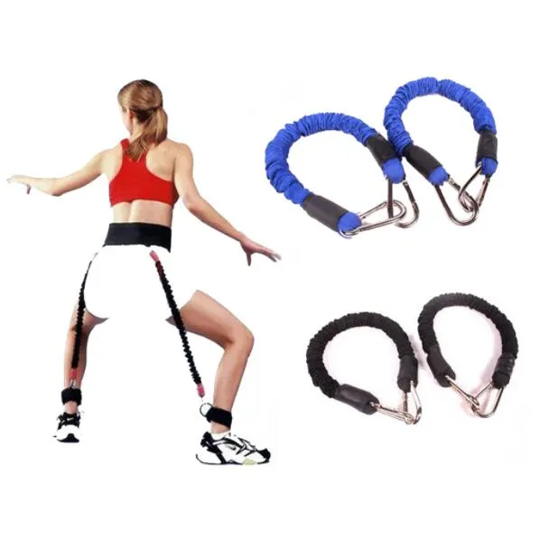 Bande de résistance Fitness Bounce Trainer Corde Basketball Tennis Course à pied Sauter la jambe Jambe Force Bracelet de formation pour agilité Fitness