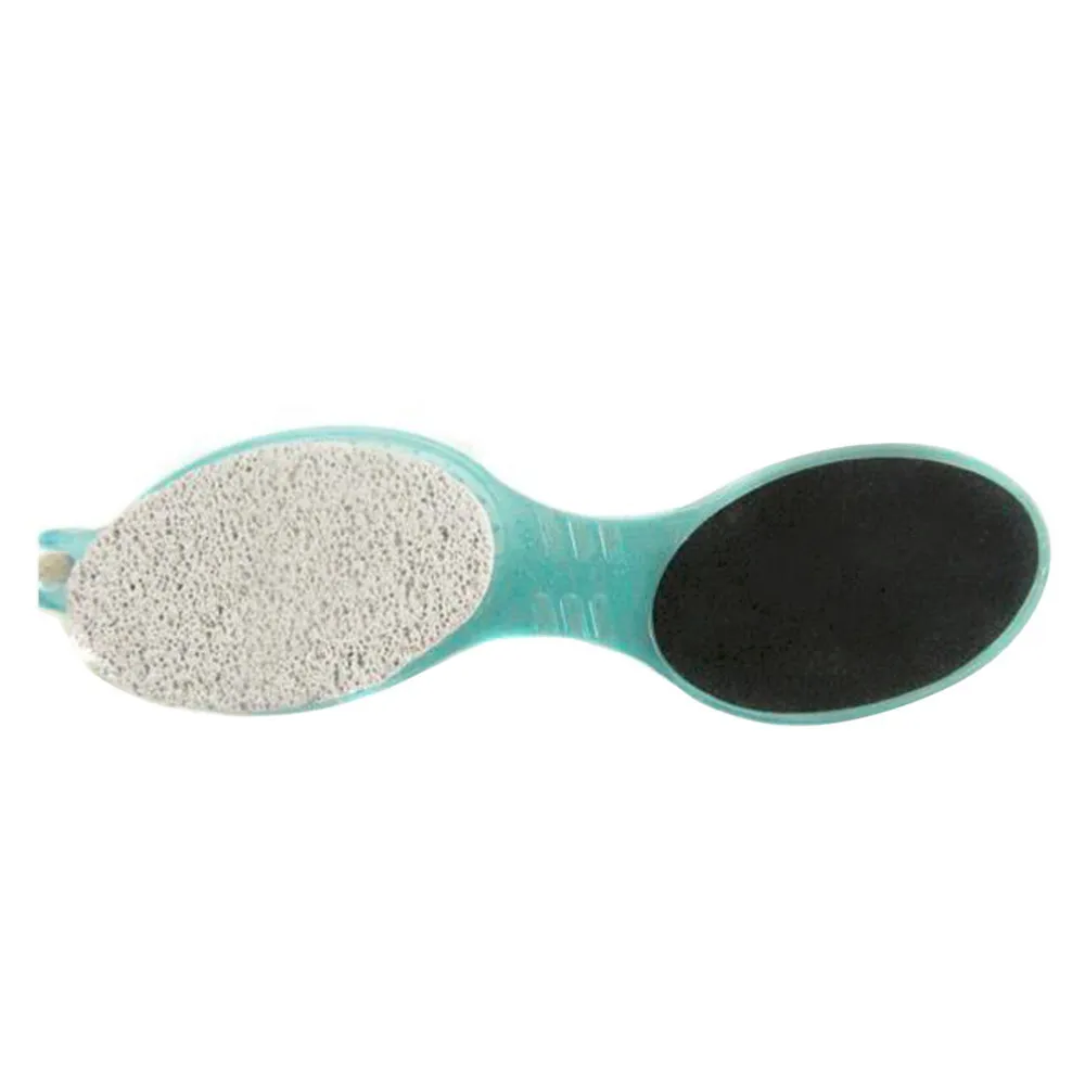 4 In 1 Pedicure Tool Foot Nail Buffer Brush Callus Rasp Scrubs Pumice Stone9137676