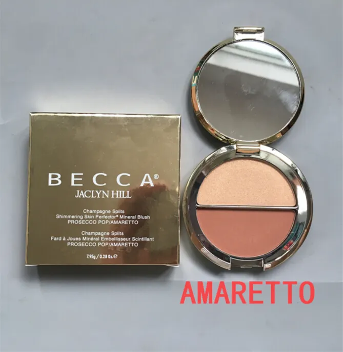 In Stock Becca Shimmering Skin Perfector 4 Shades Creamy Pressed Powder becca Bronzer Highlighter Palette Long-lasting Natural 