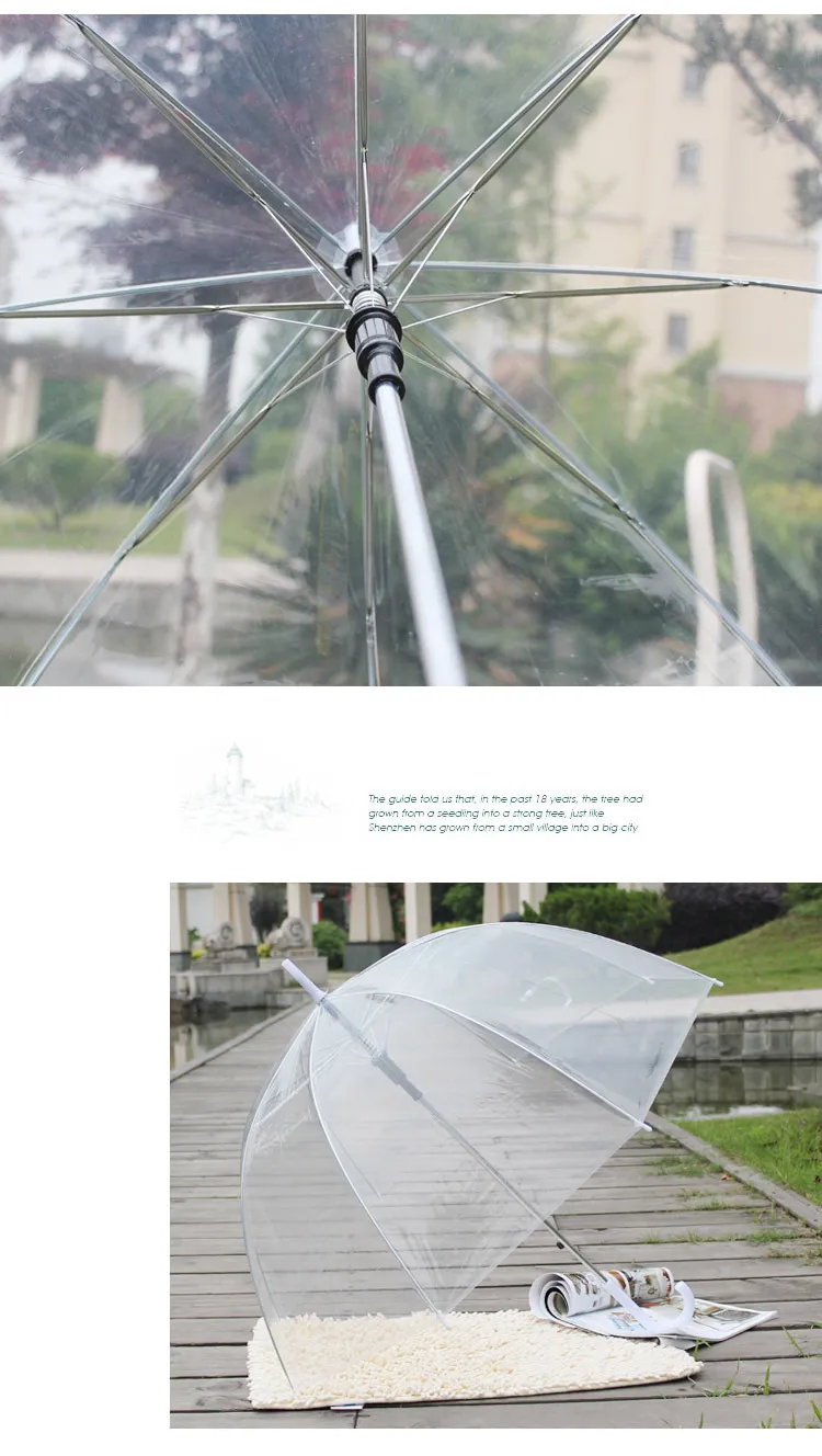 big clear umbrella for patio Barton Outdoors Auto Open Clear/Transparent Rain Item : Clothing, Shoes & Jewelry inch see TAJMDGW Clear Patio Umbrella Waterproof