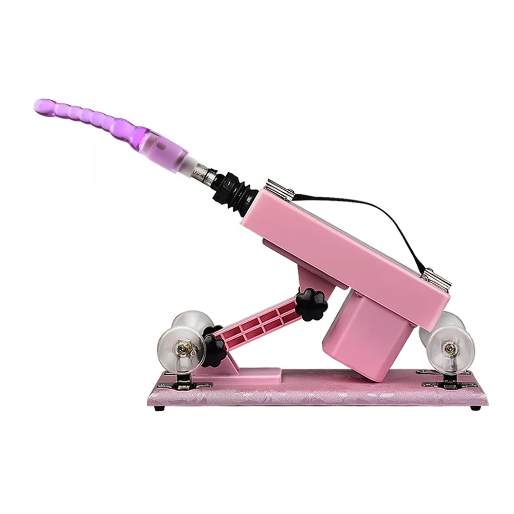 男性と女性のためのピンク自動セックスマシンガンディルドと男性のマスターベーションセックス家具カップルのためのラブロボットマシンセックスおもちゃ4903545