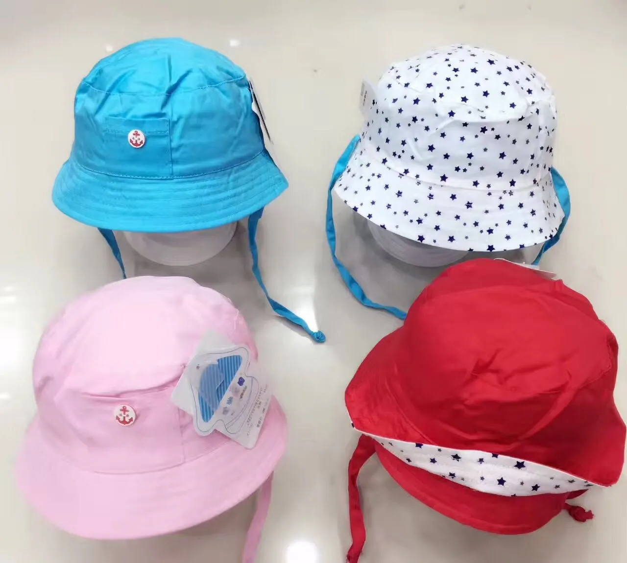 Cappello per cappelli per bambini 2017 per bambini 20 pezzi/colore misto #1463