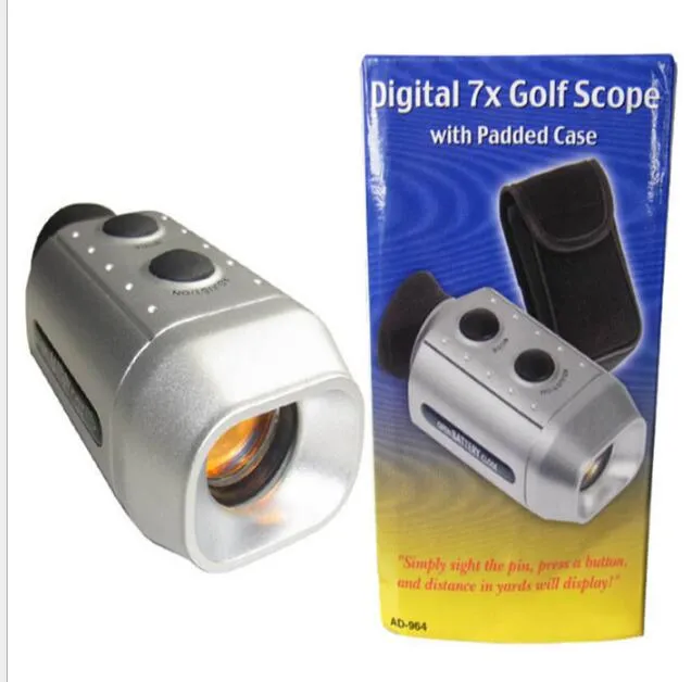 Portable Digital 7X Golf Scope Range Finder Distance 1000m With Padded Case Digital Golf Scope
