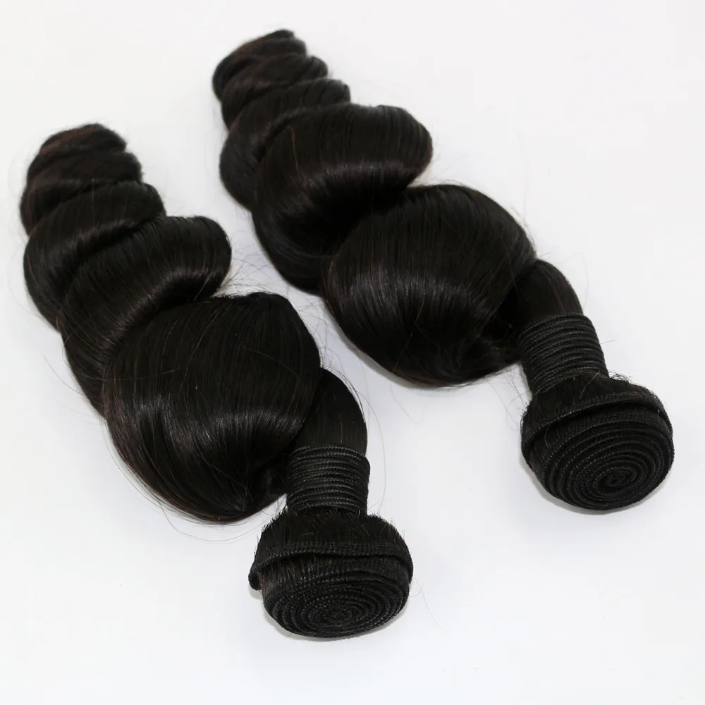 Fasci di capelli birmani Tessuto cambogiano vietnamita dei capelli umani Colore naturale 3 bundleslot Estensioni dei capelli umani cuticola onda sciolta5745359