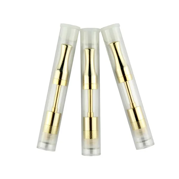 Top quality wax oil atomizer fairy tank Gold ceramic coil wickless cartridge 510 cartridge glass VS g2 92a3 TH205 T2 Liberty atomizer-1