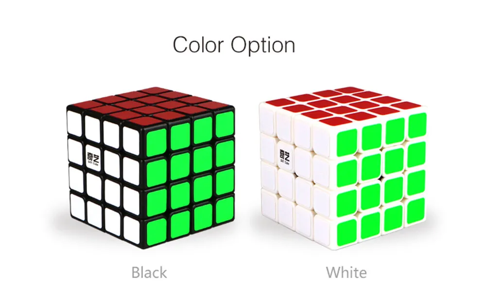 Qiyi Qiyuan 4x4X4 Rubics Magic Cube Professional Speed Square Cube Puzzle Cube withステッカーキッズブレインティーザーキューコマジコのおもちゃ