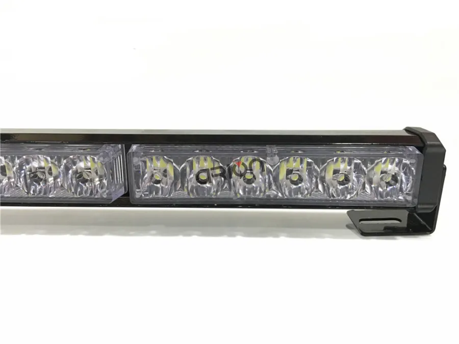 大特価放出！ 車30 LED緊急車両フラッシュライトロングバーダッシュボードストロボ警告ホワイト警察消防士ランプ送料無料 定番公式通販  -reem.co.in