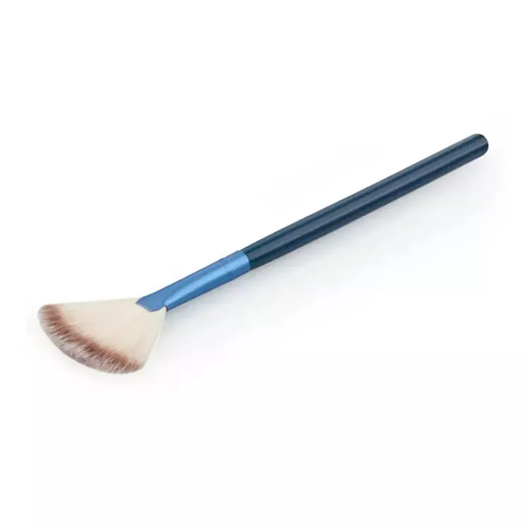 Soft Fan Brush Portable Slim Professional Makeup Brush Small Size Foundation brushes with different colors DHL 8254612