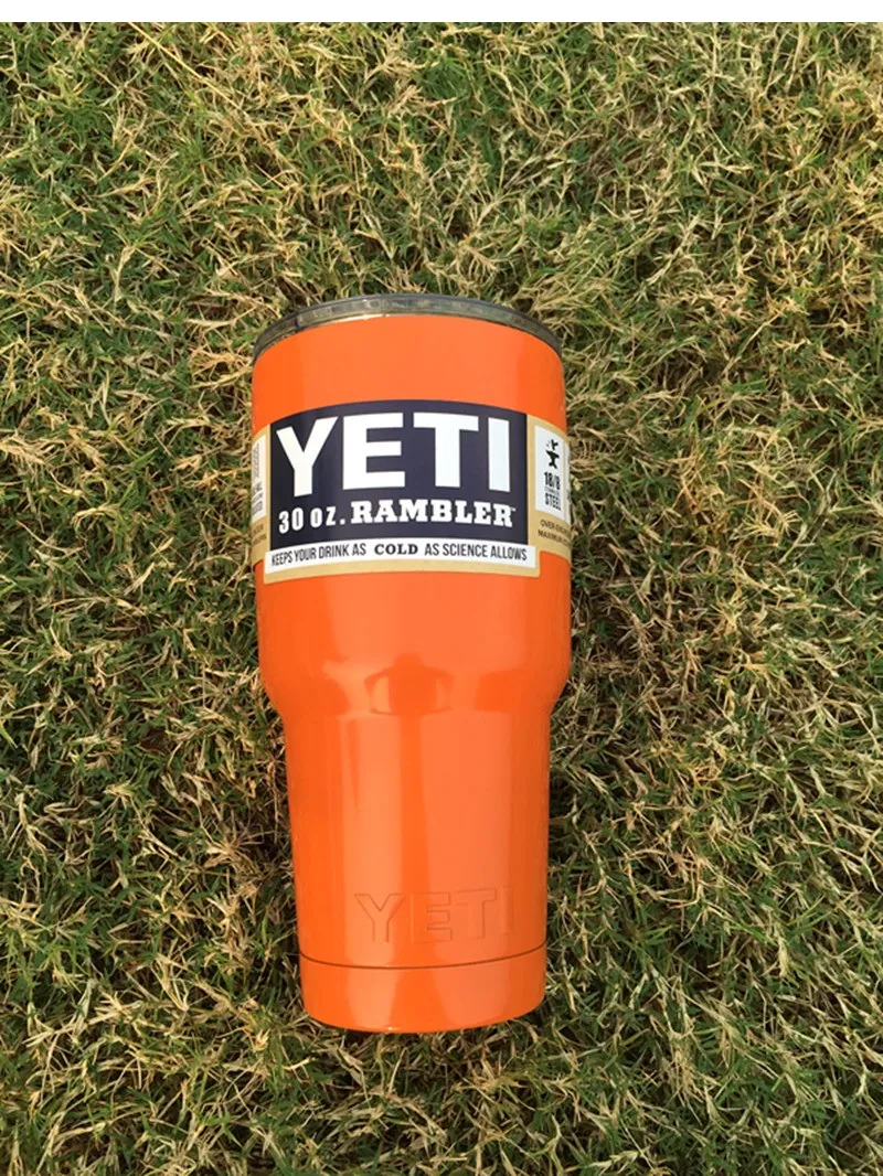 10 Colours HOT Yeti Cups Stainless Steel Tumbler 30 Oz Cup Gold Pink