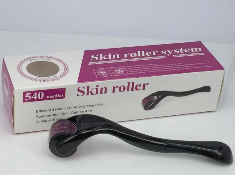 540 Micro Nadel Haut Roller Derma Roller High-Carbon Stahl Haut Akne Roller Microneedle Verlust Falten Gesicht neu