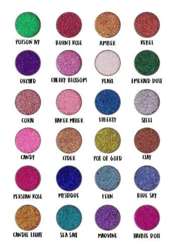 NOUVEAU MAVALUP CLEOF COSMETICS 24 Couleurs paillettes de fard à paupières Palette Beauty Shimmer Shadow Shadow Dhl Ship7407510