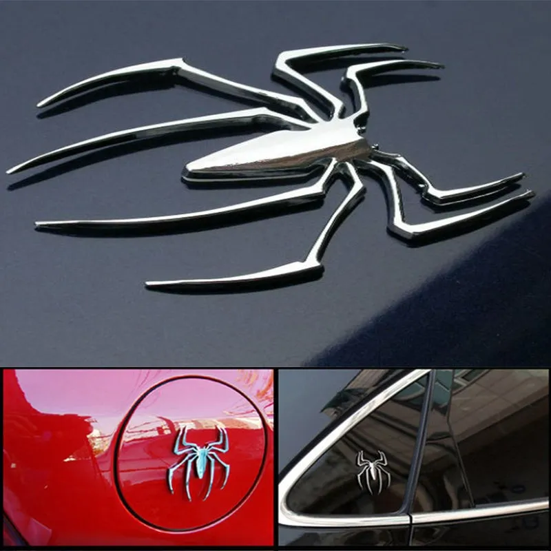 Dhe Best Car Styling Accessories Universal Metal Sports Car Emblem Badge  Sticker Self Adhesive Badge Decal Car Logo Black