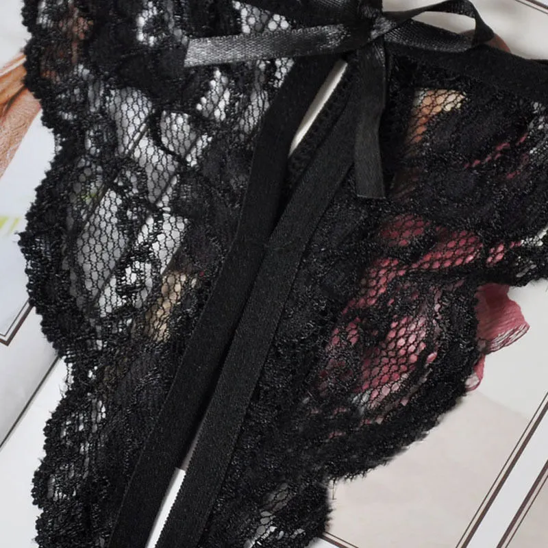 Kadınlar Seksi Külot Siyah Kelebek Sıcak Pijama Seksi Kadınlar Ilmek Külot Lingerie G-string Thongs Külot Iç Çamaşırı