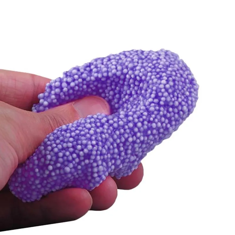 Nowy gliniany playdough magnetyczny plastyna Ferrofluid śnieg błoto puszysty floam śluz pachnący stres ulga no boraks dla dzieci Toy6933437