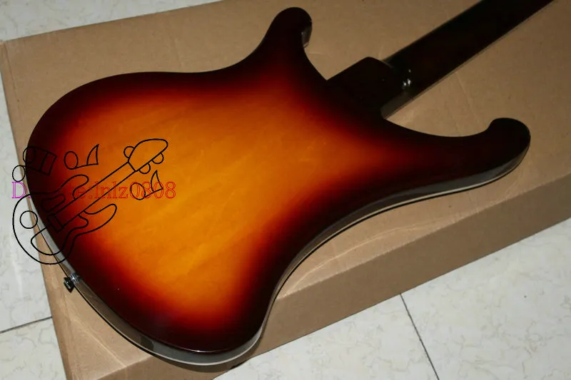 Wholesale guitars NEW 4 string Bass 4003 Electric Bass guitar Fire Burst from china 