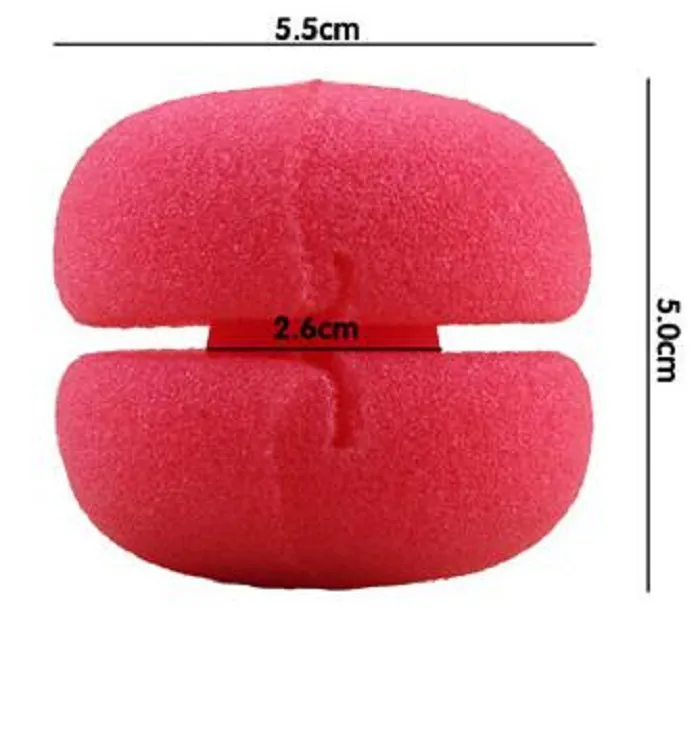 Lockenwickler Roll Roller Soft Sponge Twist Haarpflege Styling Stick Roller DIY Tools harmlos Gesundheit sicher Kuchen für Frauen Dame Mädchen