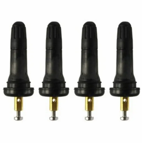 Universal TPMS Tire Pressure Monitoring System Tire Valve Stems Anti-explosion Snap In Tire Valve Stems Rubber+Metal