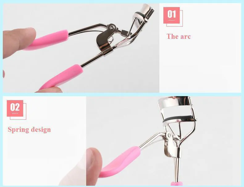 2017 Curl Eyelash Curler Eyelash Cosmetic Makeup Redler Olhos Curling Olhos Tweezers para Acessórios para Ferramentas de Maquiagem de Cílios9232627