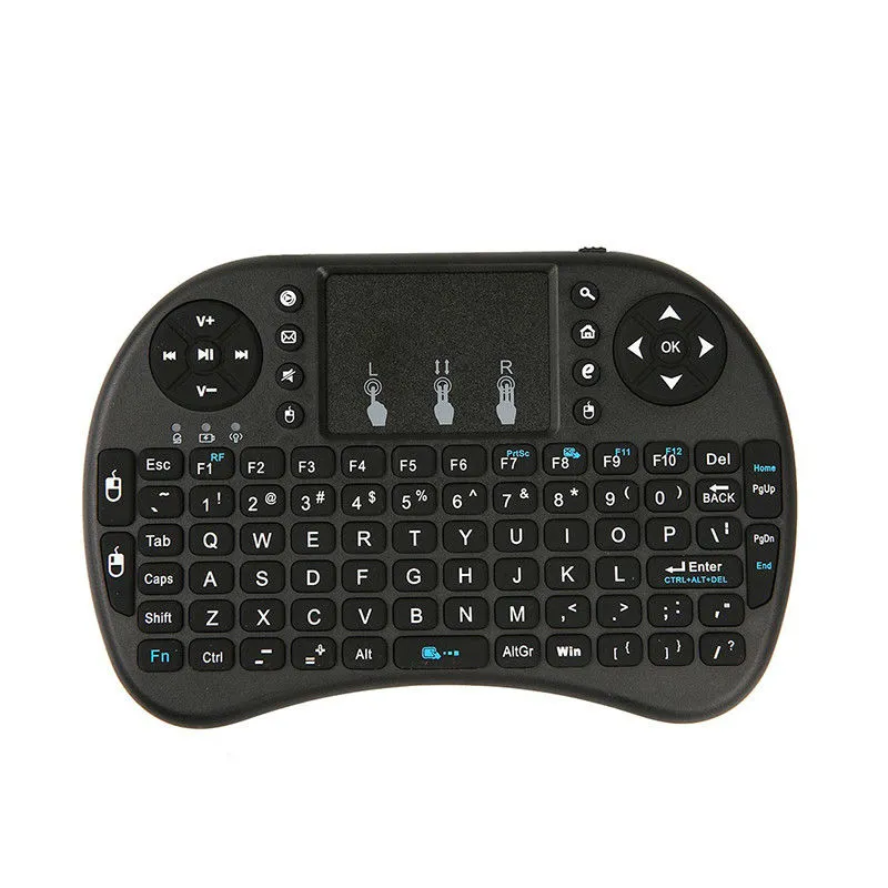 Comprar Mini teclado inalámbrico RF 2,4G, teclado español, francés