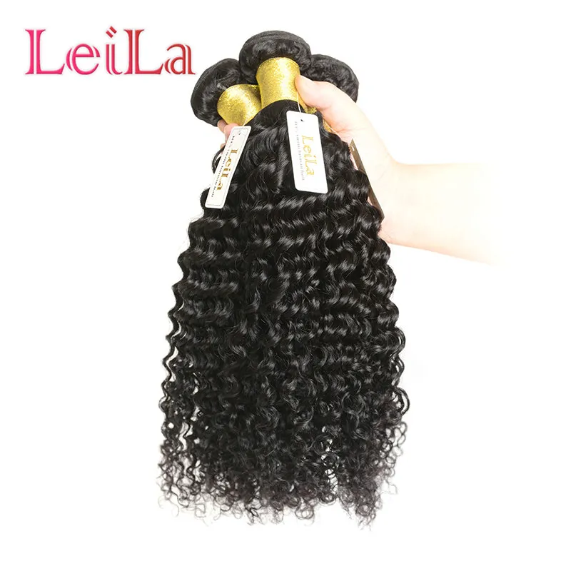 Cheap Brazilian Malaysian Indian Human Hair Weave Deep Wave Curly one Bundle lot Peruvian Bundles Human Hair Extensions836101271840