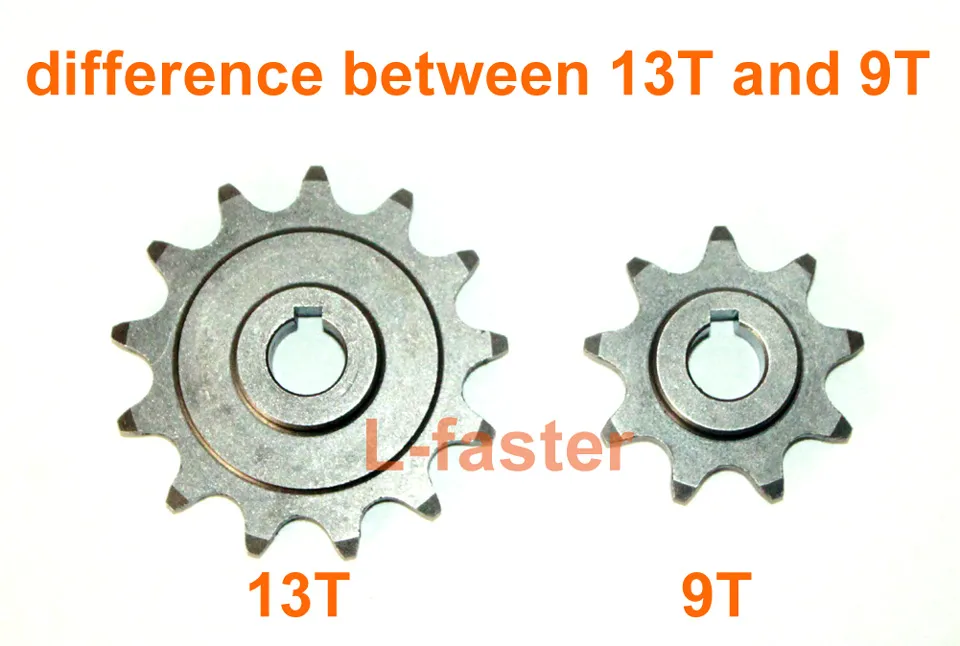 13 Teeth Motor Sprocket For MY1016Z Electric Bike Unite Engine MY1018