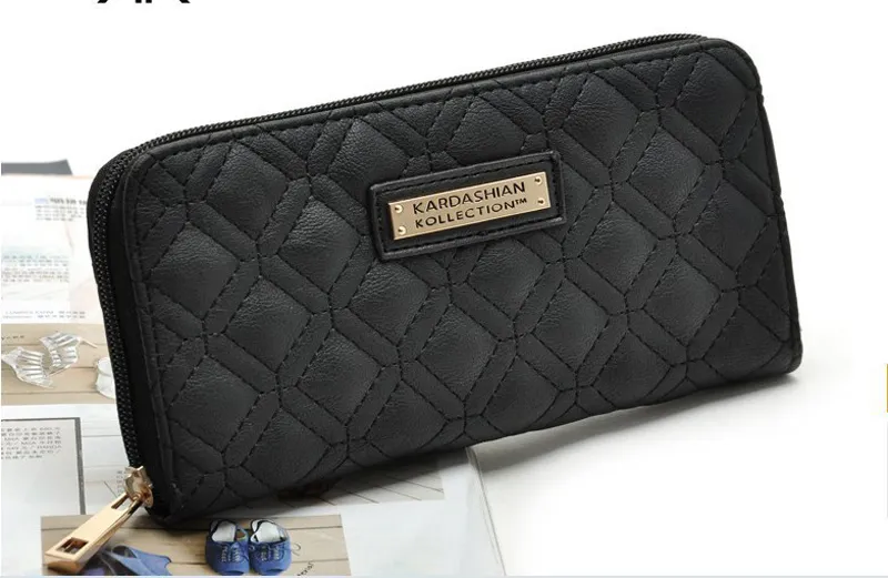 Kim Kardashian Kollection KK plånböcker Designer Brand Bag Handväskor Korthållare Kvinnmynt Purses5605852