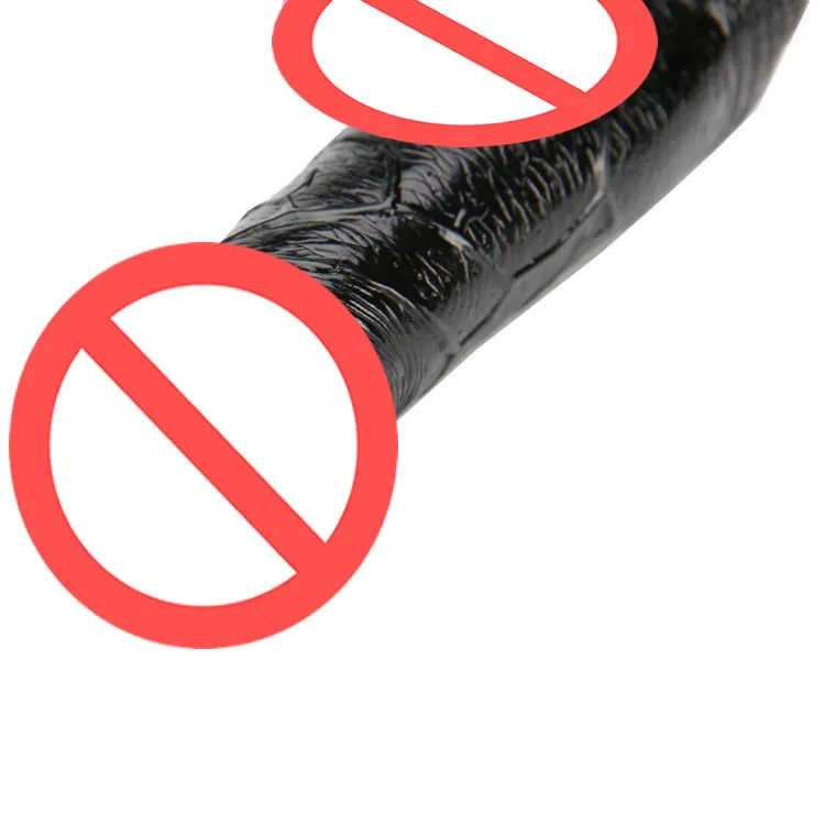 Sexmaskinstillbehör med utlösningsfunktion C05 Black Flesh Super Big Dildo 1845cm kvinnlig onani Sexleksaker för kvinnor6496186