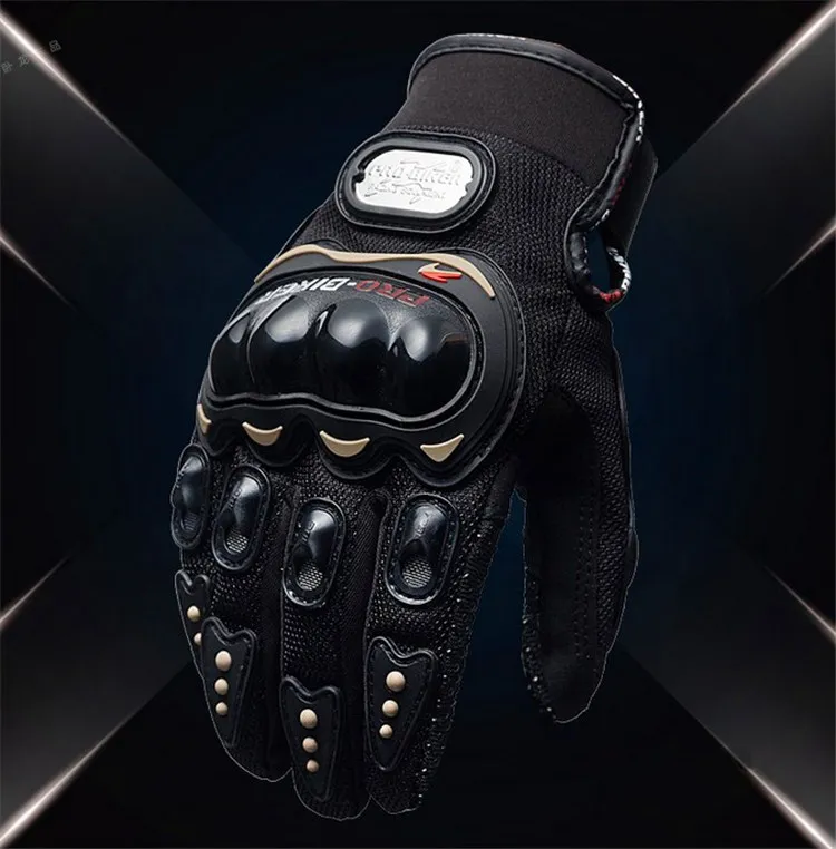 Gants de moto Pro-Biker en gros Gants de course MOTO Knight Urban Riders Gants de moto de motocross Luvas Gants antidérapants à doigts complets