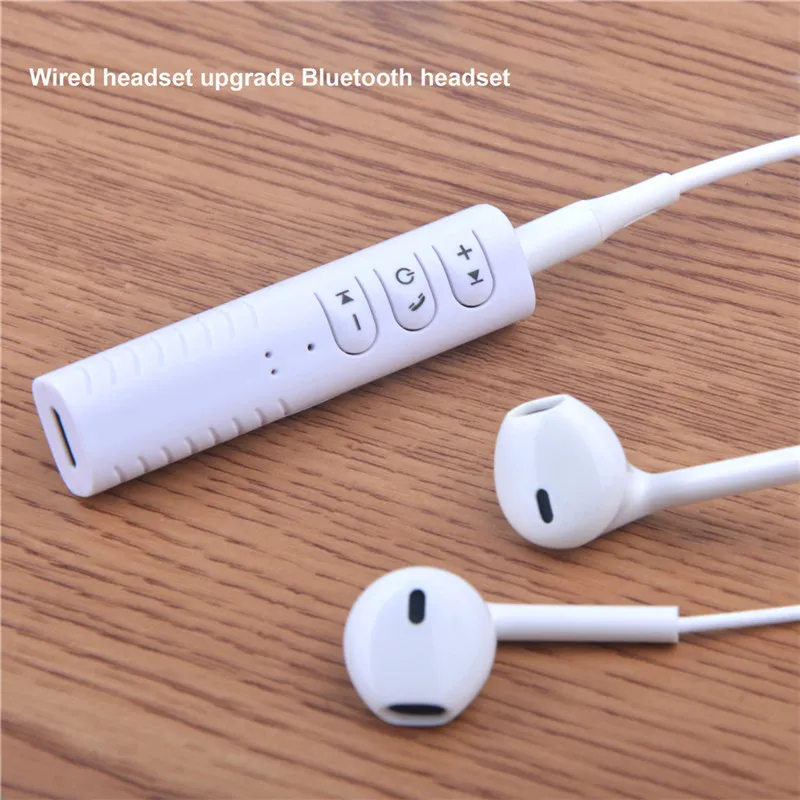 Emetteur Bluetooth voiture clipser audio Bluetooth Récepteur sans fil avec micro pour casque Haut-parleur se connecter avec adaptateur 2