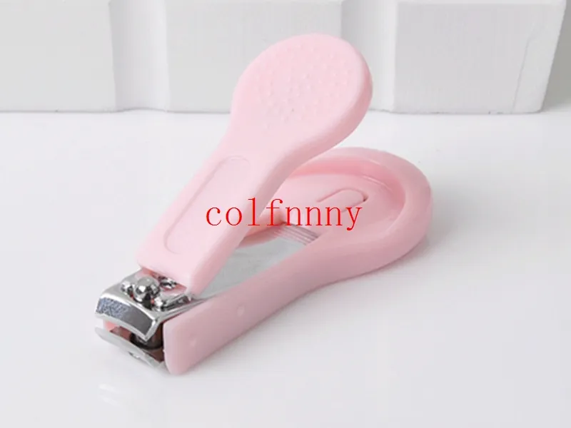 Safety Stainless Steel Nail Clipper Pink Nail Nippers Professional Manicure Finger Cuticle Nail Cutter Manicure Tool