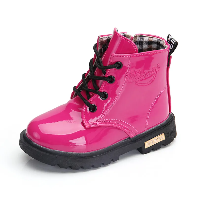 L'inverno dei bambini calza l'unità di elaborazione impermeabile Baby Matin Boots Fashion versione coreana per bambini Stivali C2927-1