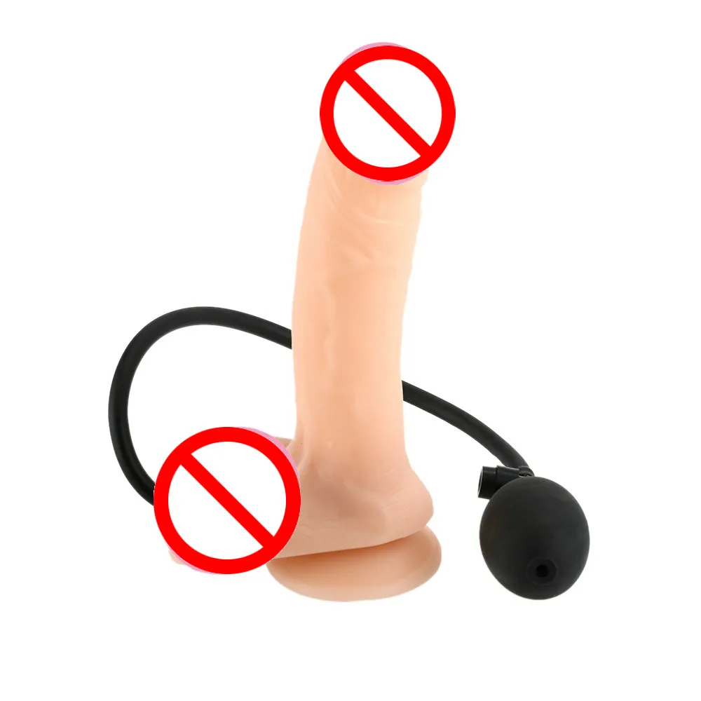 Anale speelgoed seks grote opblaasbare dildo realistische super grote penis lul voor vrouwen Product volwassen Machine8756313
