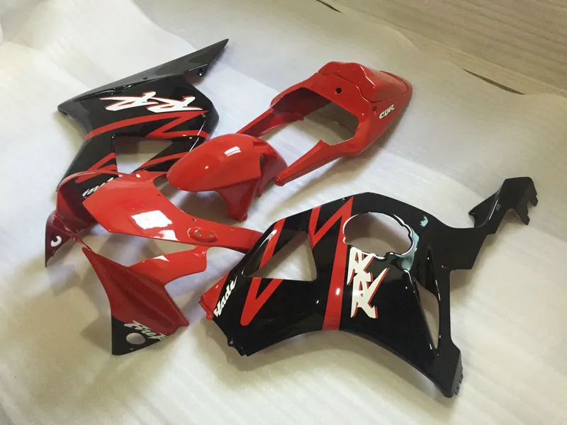 Kit carene Honda CBR900RR 02 03 carenature moto nere rosse set CBR 954RR 2002 2003 OT02