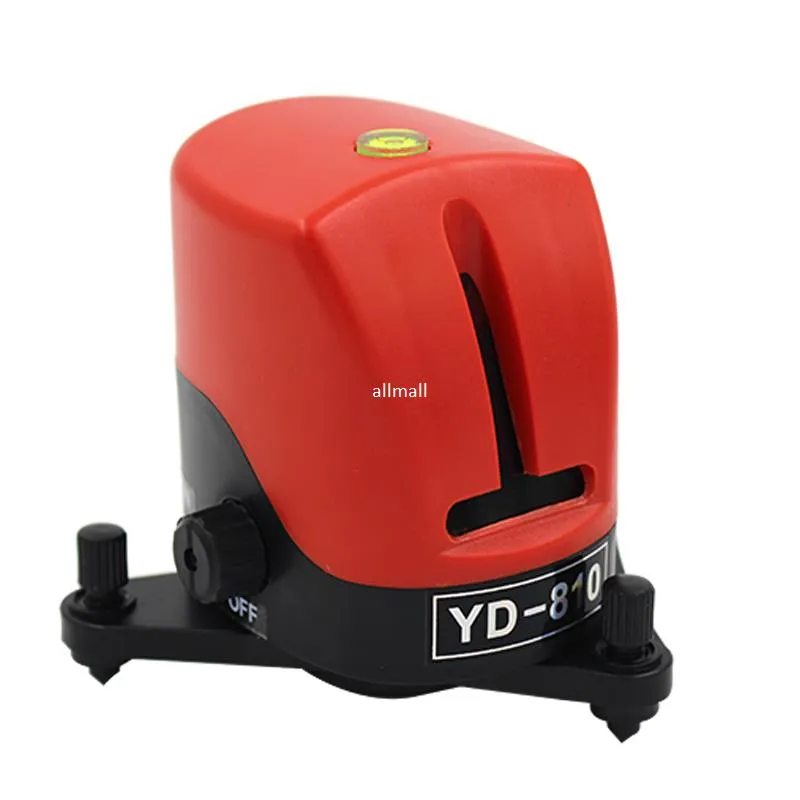 Freeshipping 360 graus de auto-nivelamento Cruz Vermelho Nível do Laser comprimento de Onda 635nm 1V1H Vermelho 2 linha 1 ponto Mini Instrumento portátil