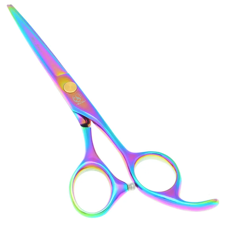 5.5" 2017 New Meisha Hairdressing Cutting Scissors JP440C Barbers Colorful Hair Shears for Salon or Home Used Stylish Shears Hot, HA0026