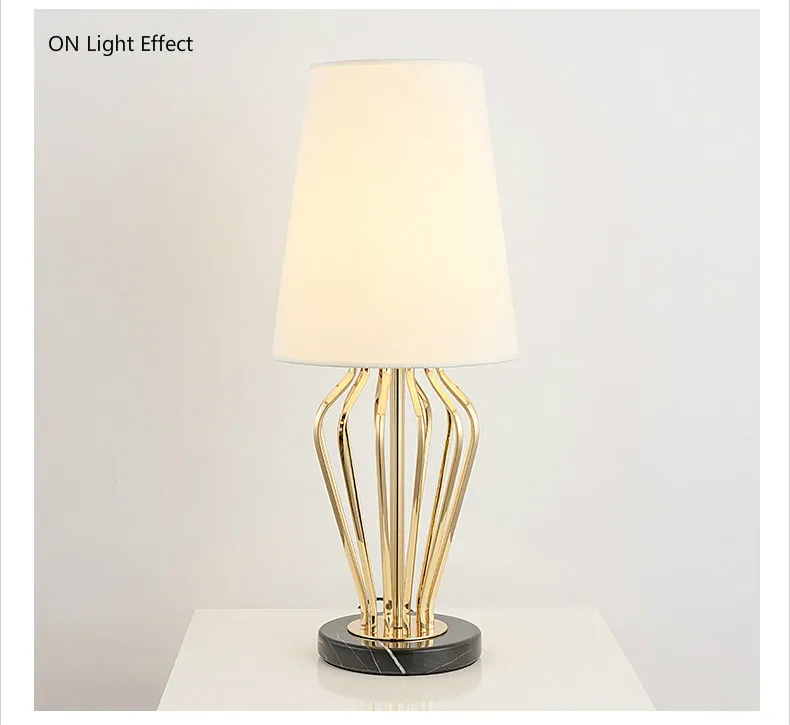 Moderne tafellamp Mable Base Tafellichten Bureau Nachtlampje E27 Houder Stof Lampenkap Luxe bedlampje voor huis slaapkamer decor