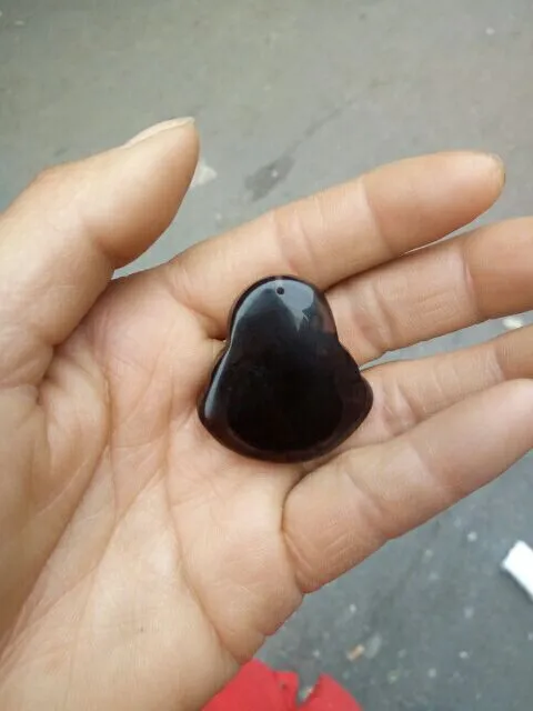 Natural Ice Obsidian Obsidian Pendant Maitreya Buddha Buddha Buddha Belly Ride di fronte agli uomini e alle donne amanti del pendente7148180