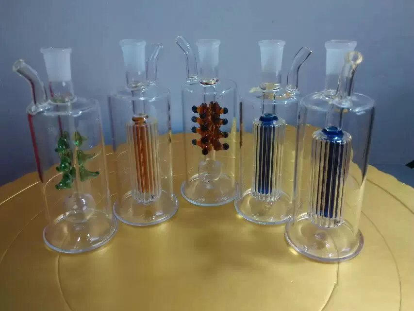 a02Variety Narguilé Bongs De Verre Accessoires, Pipes En Verre Coloré Mini multi-couleurs Main Pipes Meilleur Cuillère En Verre