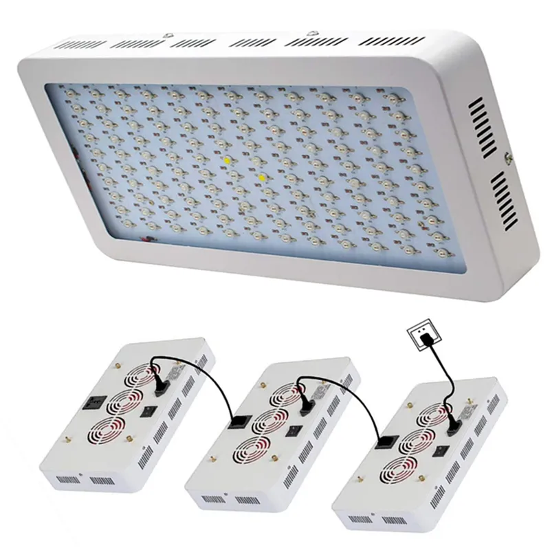 LED Grow Light 1200W 1000W Full Spectrum Led Grow Tält Täckt Växthus Lamp Plant Grow Lamp för grönsaksblomning